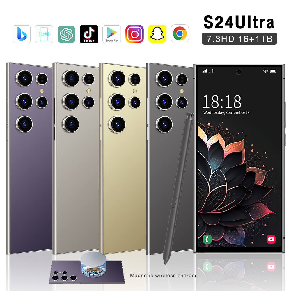 S24 Ultra Smart Phone: 16 GB RAM + 1 TB Storage, Dual SIM Capability, 5G Connectivity