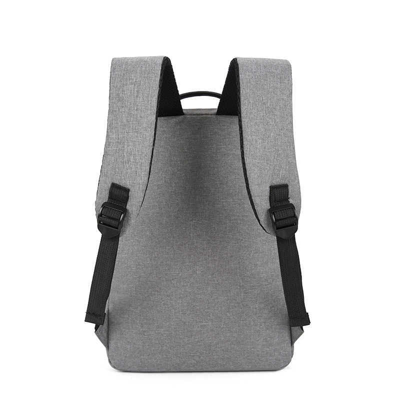 Backpack Mens Simple Large Capacity Casual Computer Backpack Mens Business Multifunctional Charging Backpack Junior High School Men Day Travel Bag 241