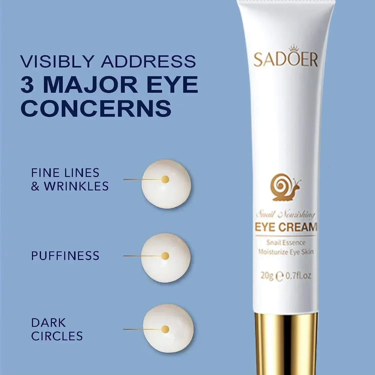 Eye Cream For Anti Aging Dark Circles Bags Puffiness Great Under Eye Skin Face Eye Lift Treatment Care 250222