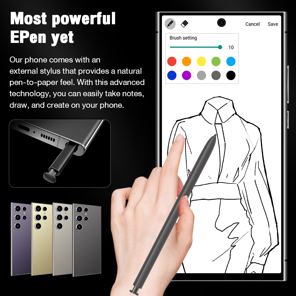 S24 Ultra Smart Phone: 16 GB RAM + 1 TB Storage, Dual SIM Capability, 5G Connectivity