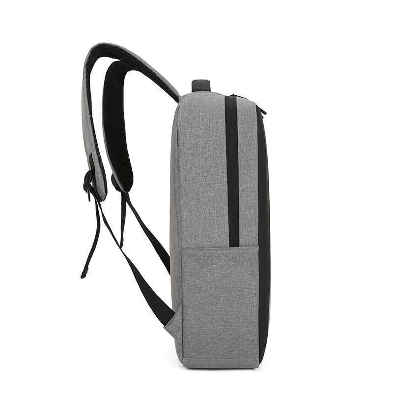 Backpack Mens Simple Large Capacity Casual Computer Backpack Mens Business Multifunctional Charging Backpack Junior High School Men Day Travel Bag 241