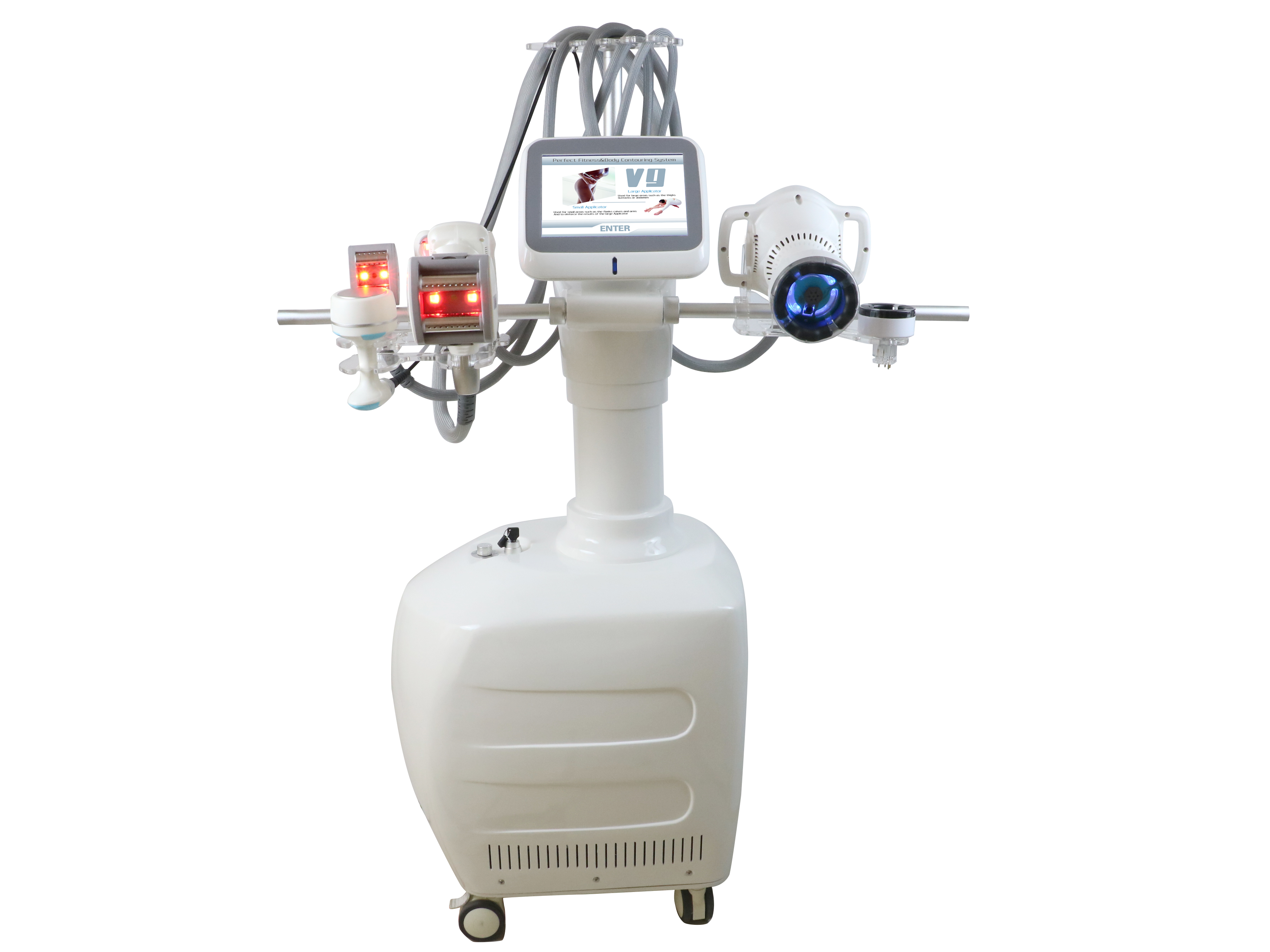 Factory price V10 Pro Cavitation Vacuum RF BIO Roller body face slimming machine shape sculpting Weight Loss Arm Leg slim fat reduce beauty machine