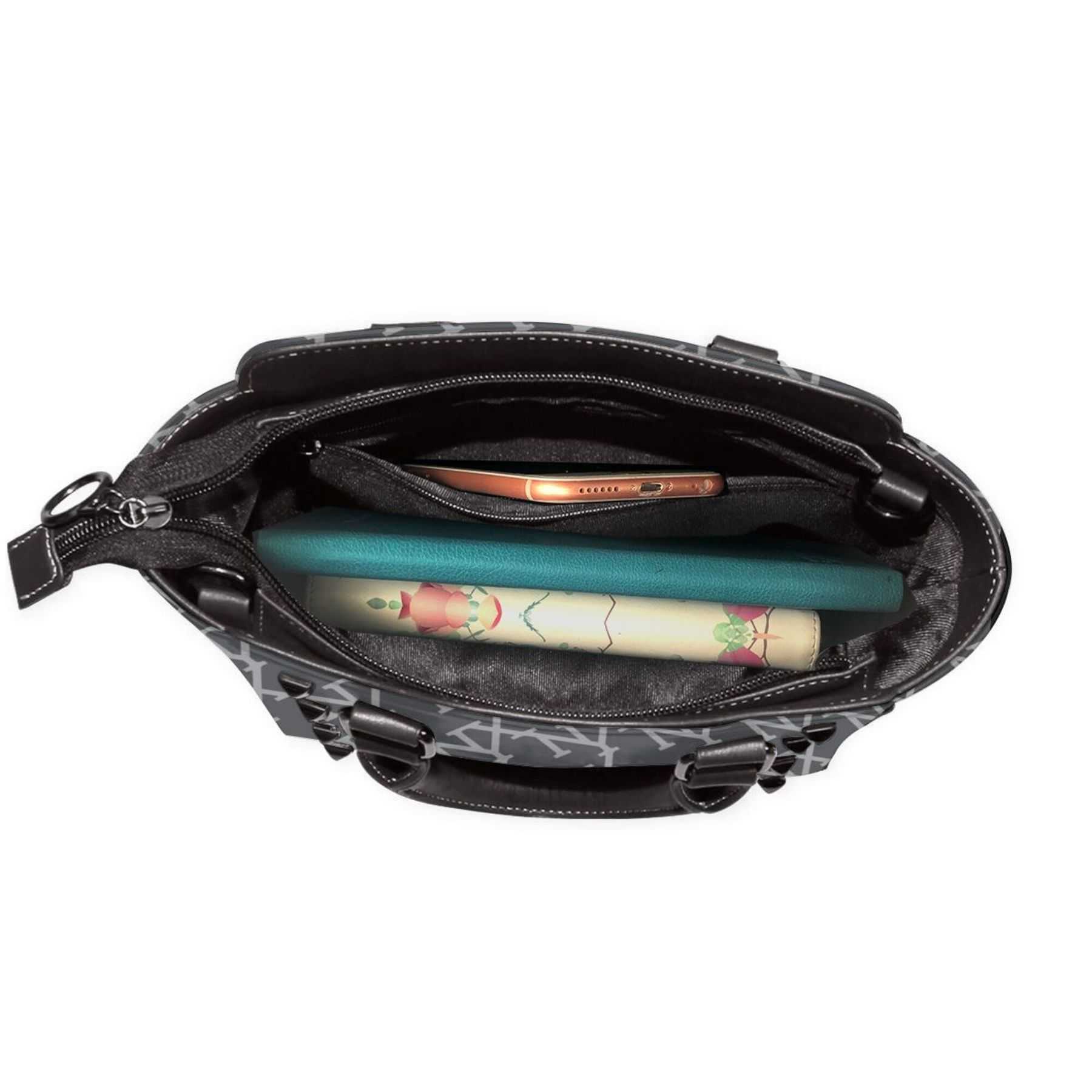 NXY New Rivet Shoulder Bags Vintage Leather Tote Bag Casual Large Capacity Shopping Bag Fashion Versatile Women Luxury Handbag Hip