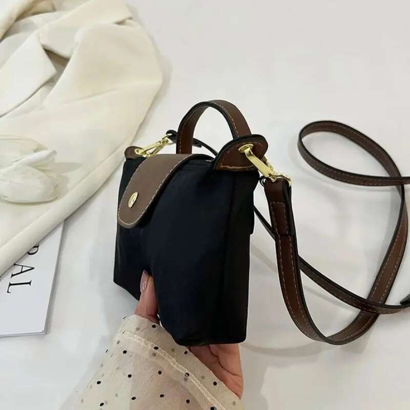 Women's Mini Shoulder Fashion Colorblock Zipper Handbag Casual Versatile Crossbody Bag For Daily Use