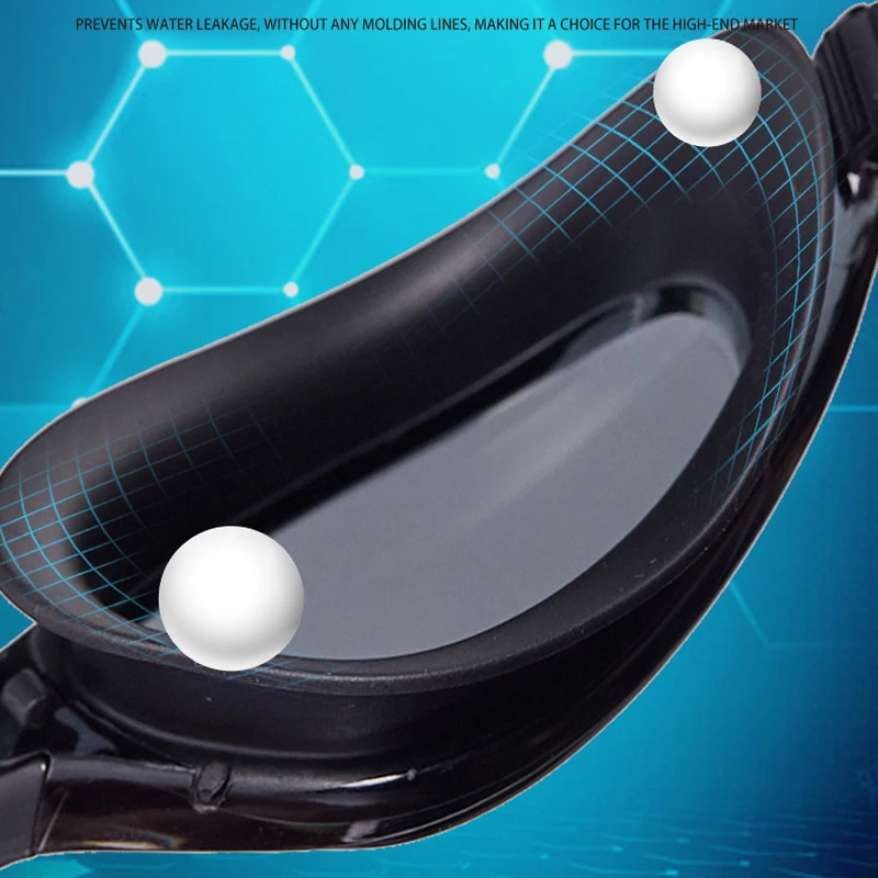 Professional Racing Swimming Goggles Men Women HD Anti Fog Bayer Lens Water Sports Eyewear Swim Glasses Replaceable Nose Pad 250226