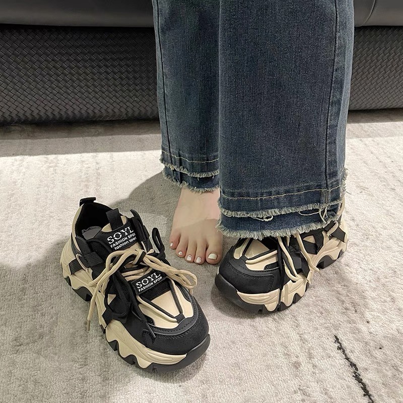 New Mixed Colors Ladies Platform Sneakers Outdoor Sports Shoes for Women Fashion Female Shoes Designer Ladies Vulcanized Zapatos
