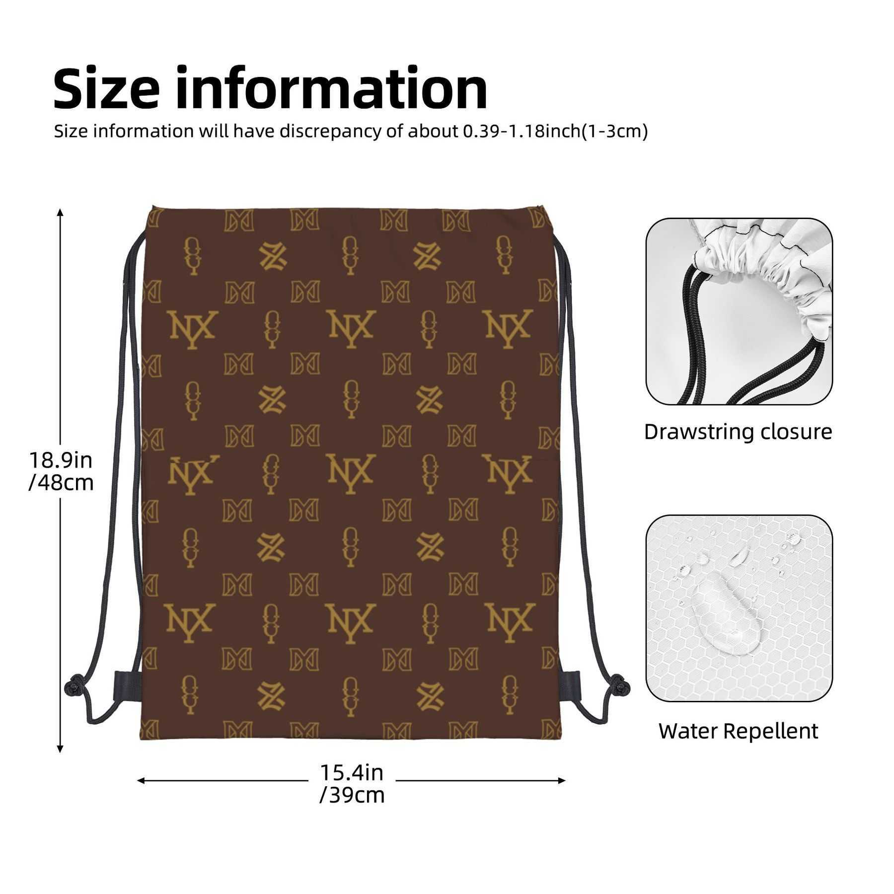 NXY Casual Large Capacity Backpack Multifunction Travel Backpacks With Shoe Storage Drawstring Sports Knapsack Outdoor Daypack Bookbag Hip