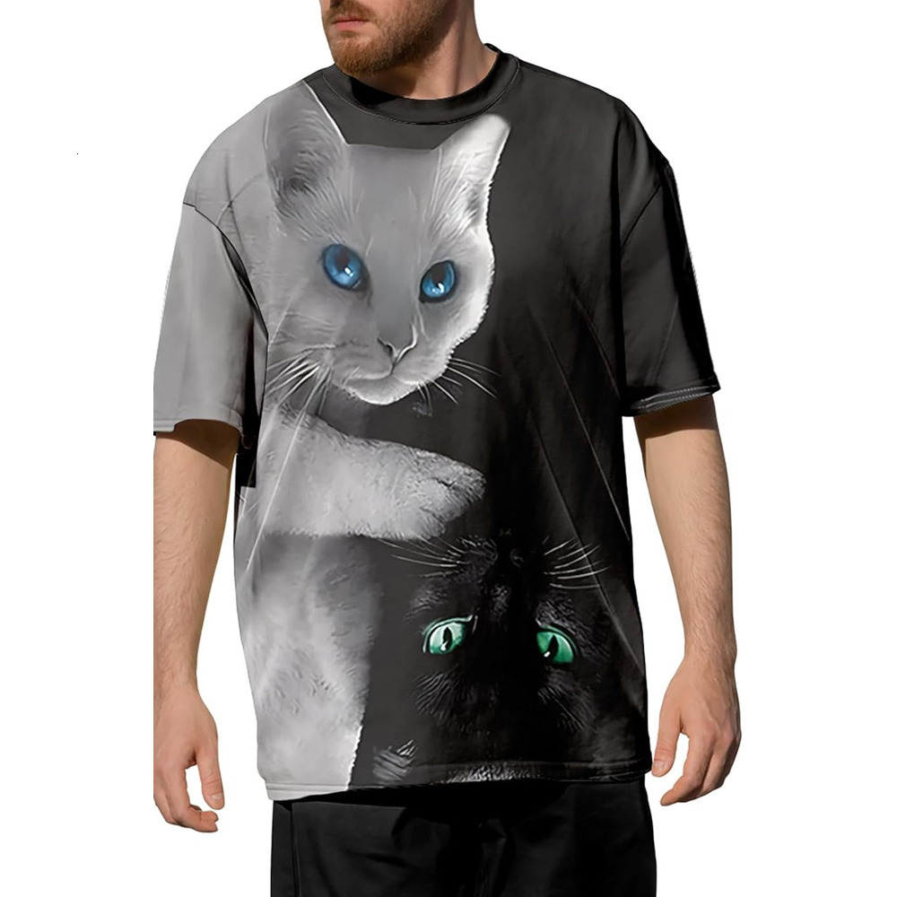 Mens T shirt T Shirts for Men,Men's Regular Fit Short Sleeve Classic Crew Neck Personalized 3D Printing Geometric Men's T-Shirts tee Casual 
