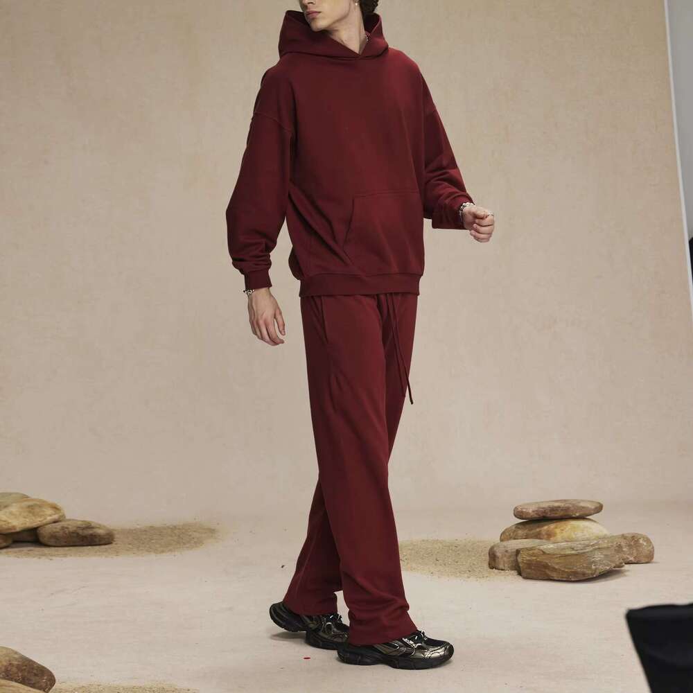 Custom New Autumn Thicken Plus Veet Loose Hooded Sweater Leggings Pants Sports Leisure Suit Women