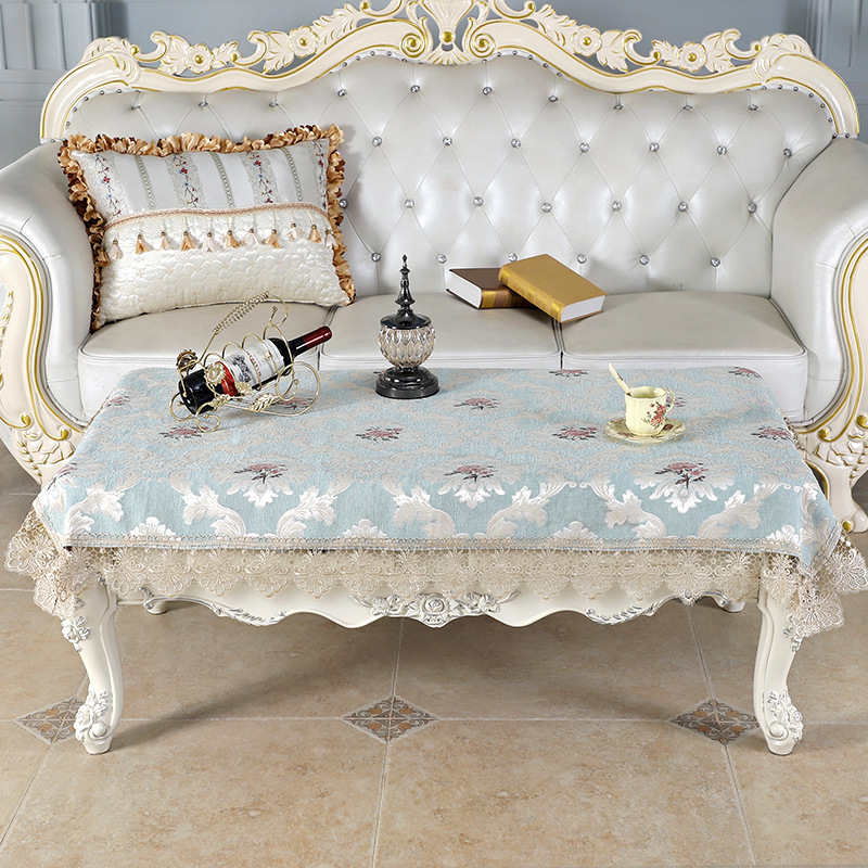 Jacquard High-end Household Tablecloth Dining Table Coffee Table Cover Tablecloth