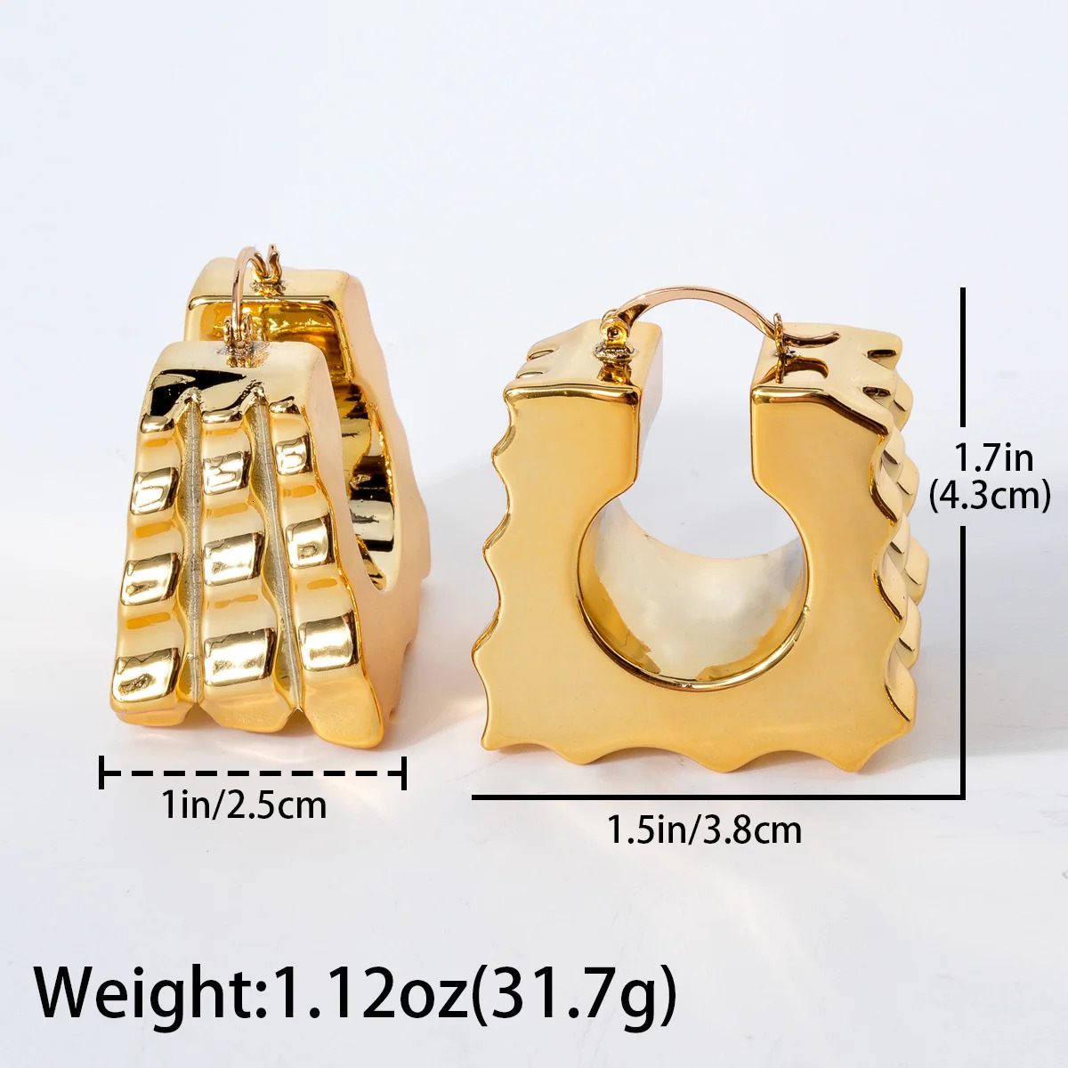 ZeaDear Jewelry Dubai Smooth Chunky Big Earrings Fashion Statements African Hanging Earring For Women Dinner Jewellery 250225