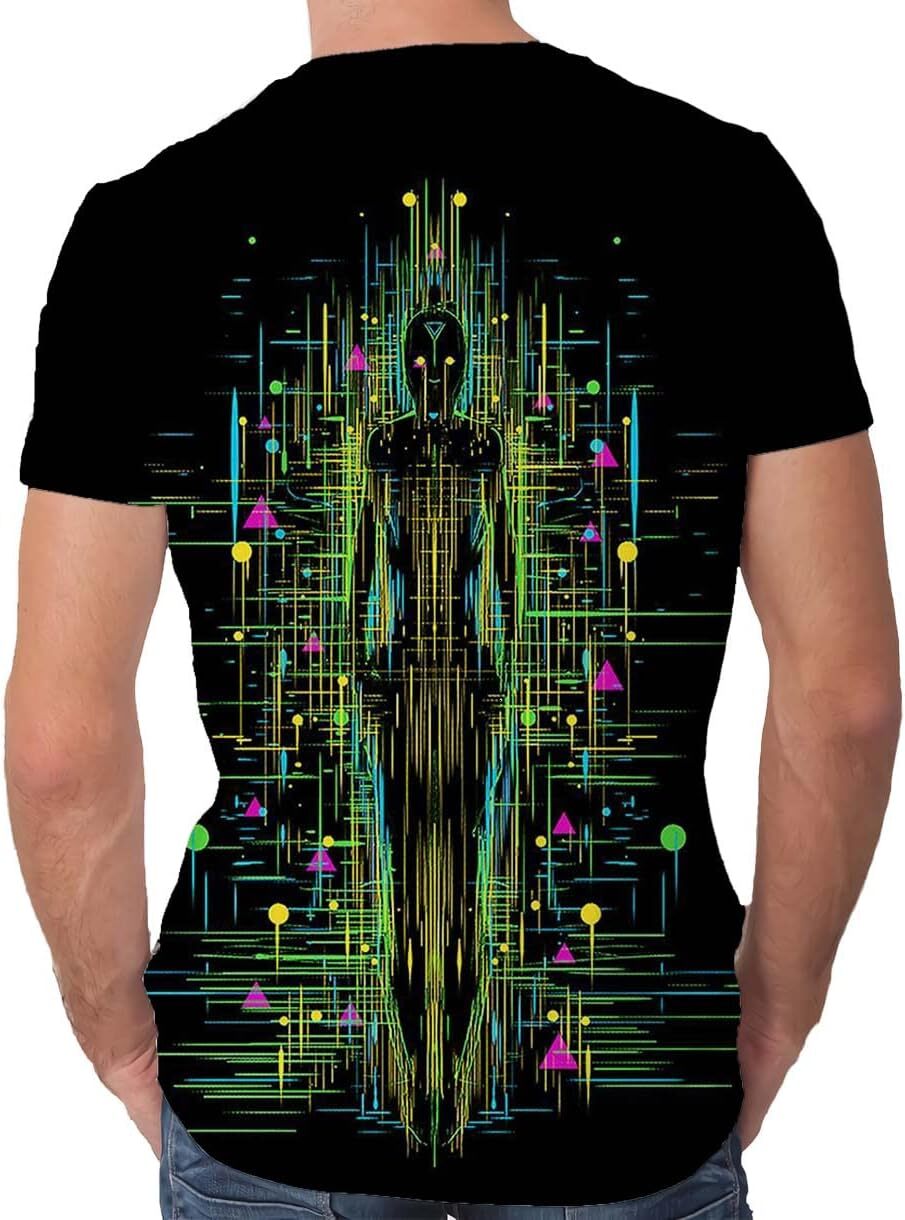 Mens T shirt Graphic T Shirt for Men-Novelty Short Sleeve Tees tee Casual tops summer clothes