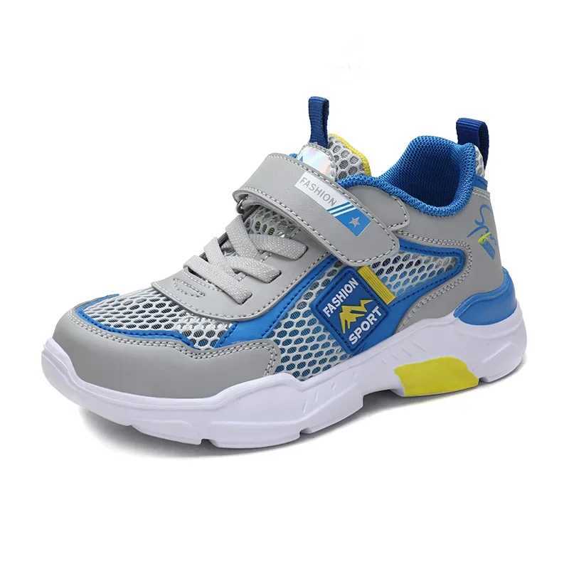 Athletic Outdoor Childrens casual shoes boys Light Student Summer 5 8 9 10 12 13 Years Old Sport Mesh Footwear Fashion Chunky Sneakers Tenis S25226