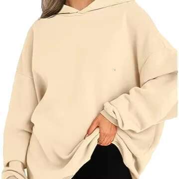 OEM ODM RTS Manufacturer Women's Winter Essentials Pullover Heavy Cotton Thick Fleece Hoodies Heavyweight Custom Hoodie