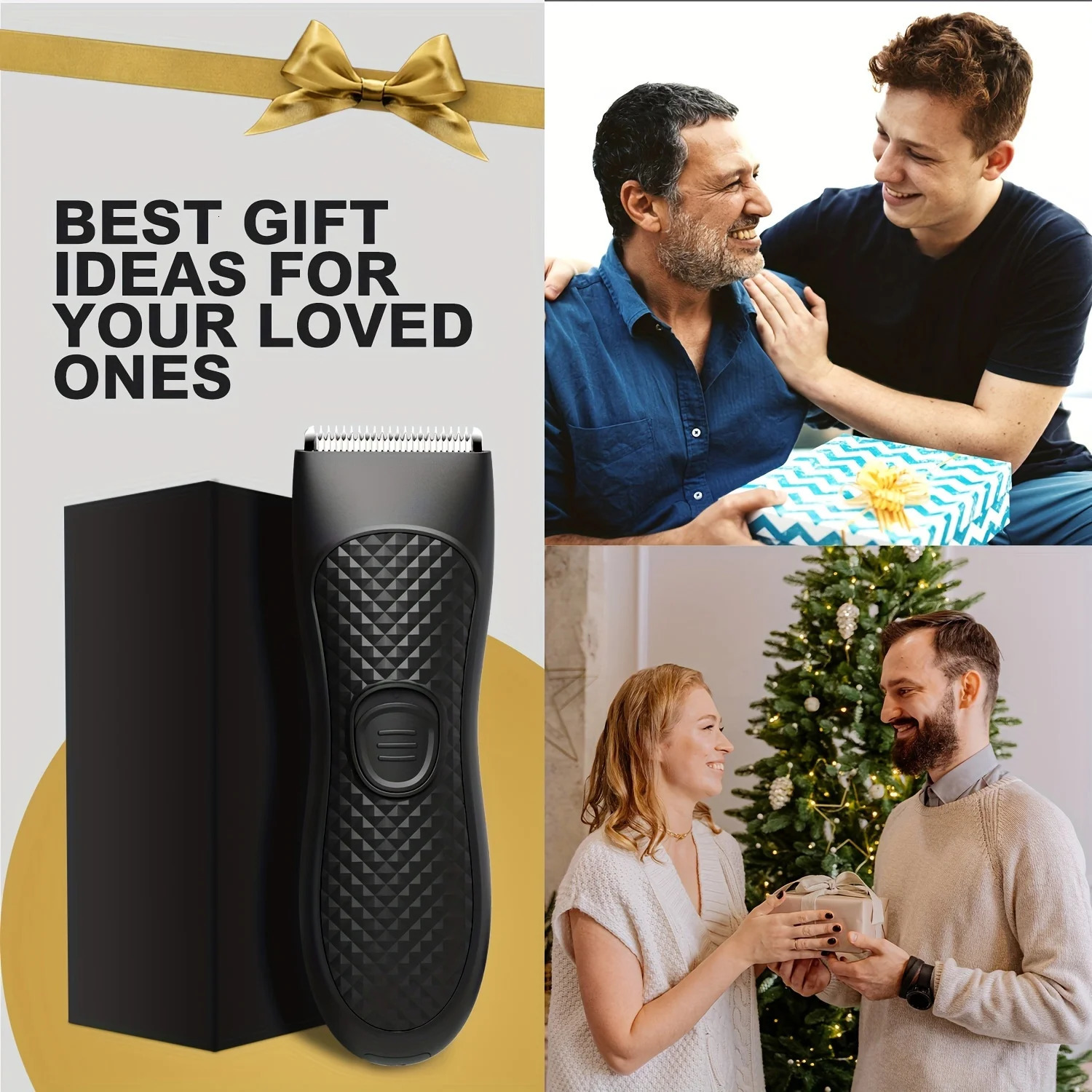 Professional Body Hair Trimmer Groin Body Manscape Trimmer For Men Electric Ball Shaver Groomer Pubic Grooming Clipper Male R 250226