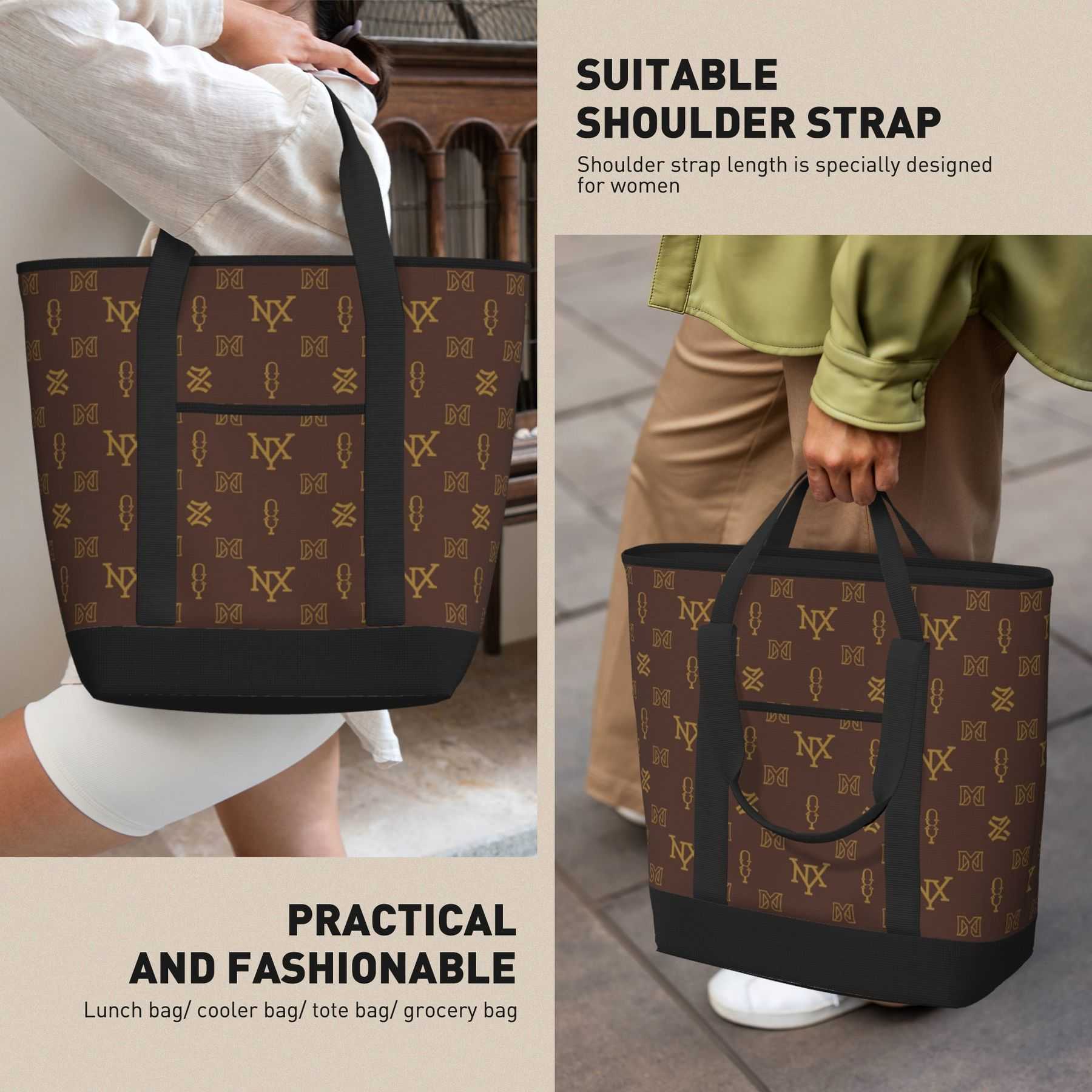 NXY Minimalist Casual Shopping Bag Versatile Insulated Tote Bag Womens Commuter Shoulder Bag Large Capacity Totes Handbags Designer Bag Hip