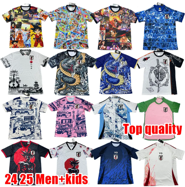 2024 2025 2026 Soccer JerseyS JApan MINAMINO NAGATOMO HARAGUCHI YOSHIDA TSUBASA Japanese 24 25 26 Football Shirt HONDA OSAKO player version training shirt cartoon