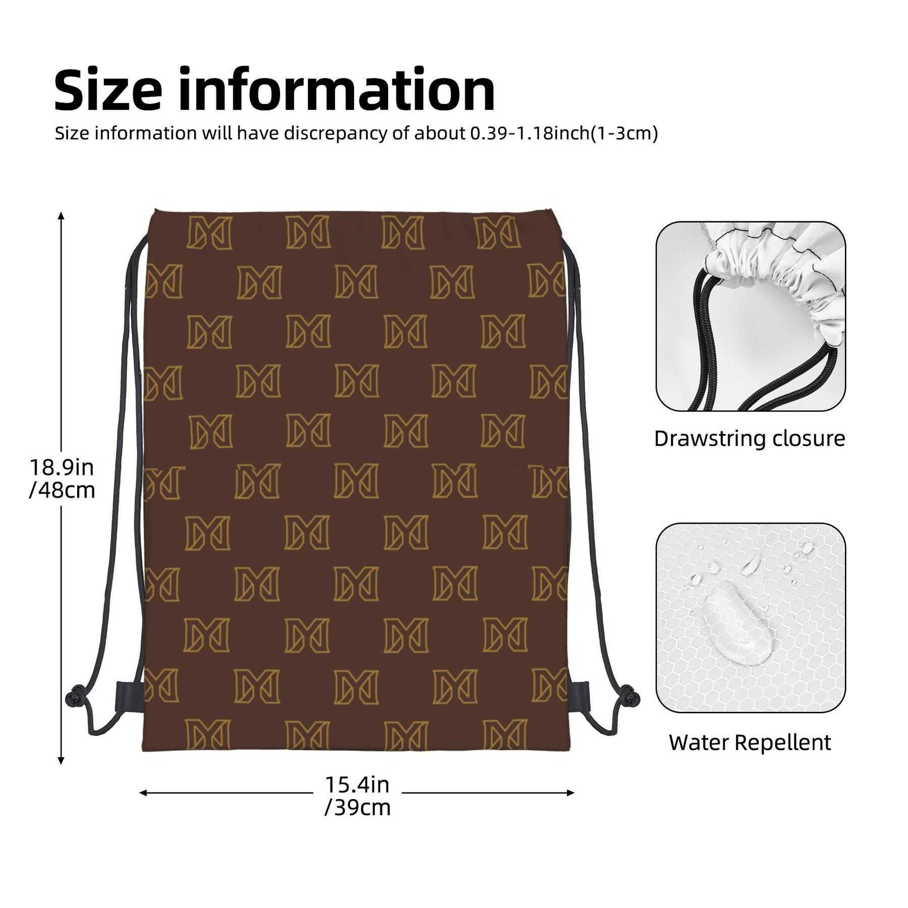 NXY High Quality Backpacks Drawstring Design Bookbags Large Capacity Soft Travel Bag Unisex Casual Sports Outdoors Daypack Hip