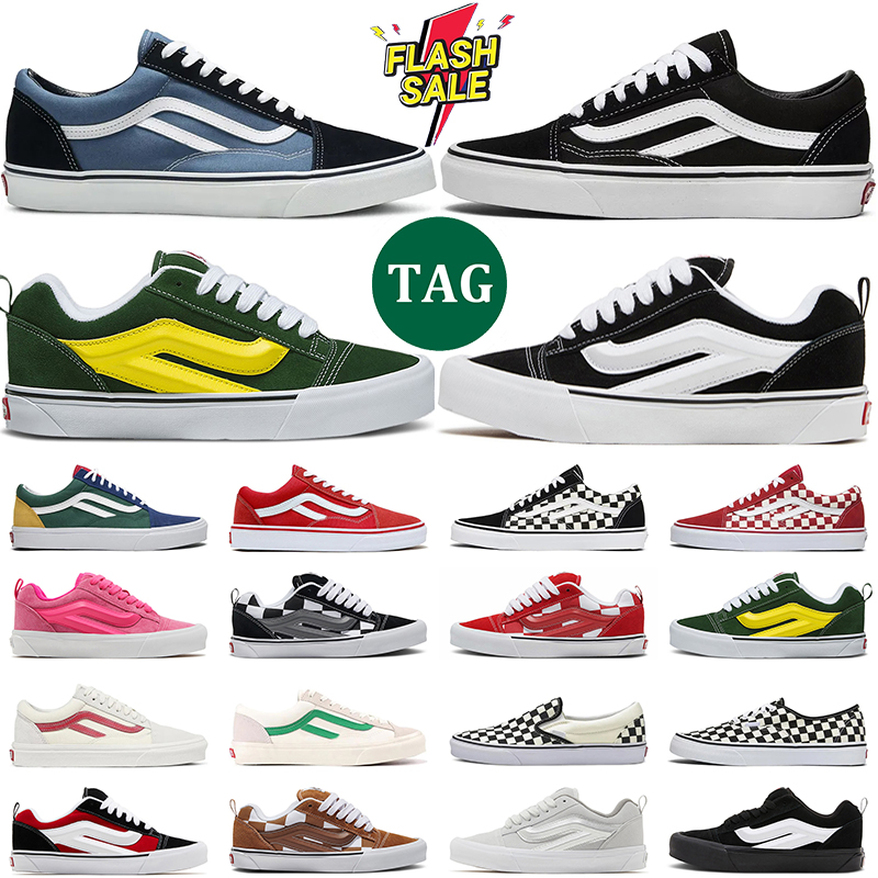 Free shipping designer shoes for men women knu skool casual canvas skateboard sneakers white pink black white yellow mens trainers