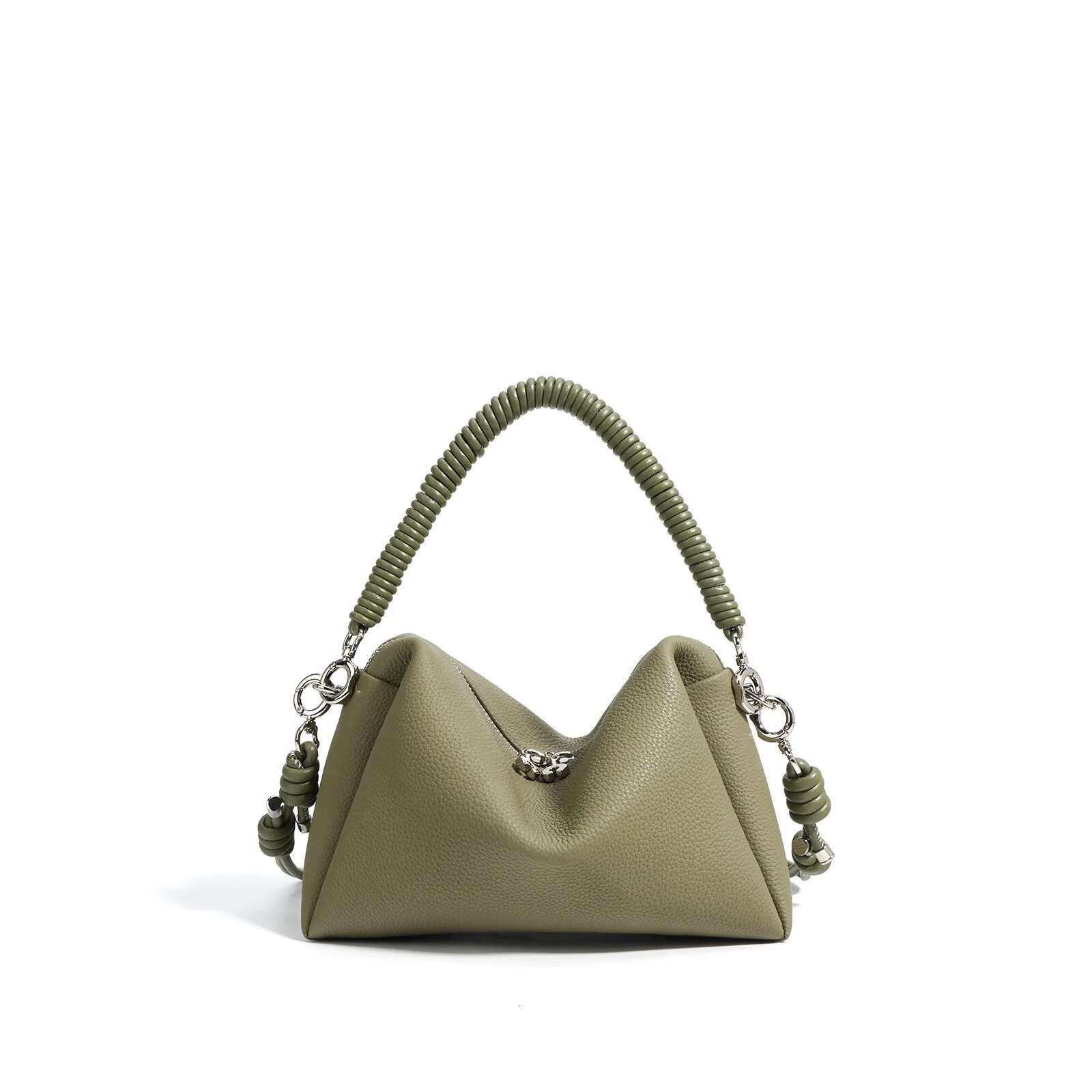 New Genuine Leather Women's Handbag Casual Fashion High Quality Cowhide Ladies Shoulder Crossbody Bag