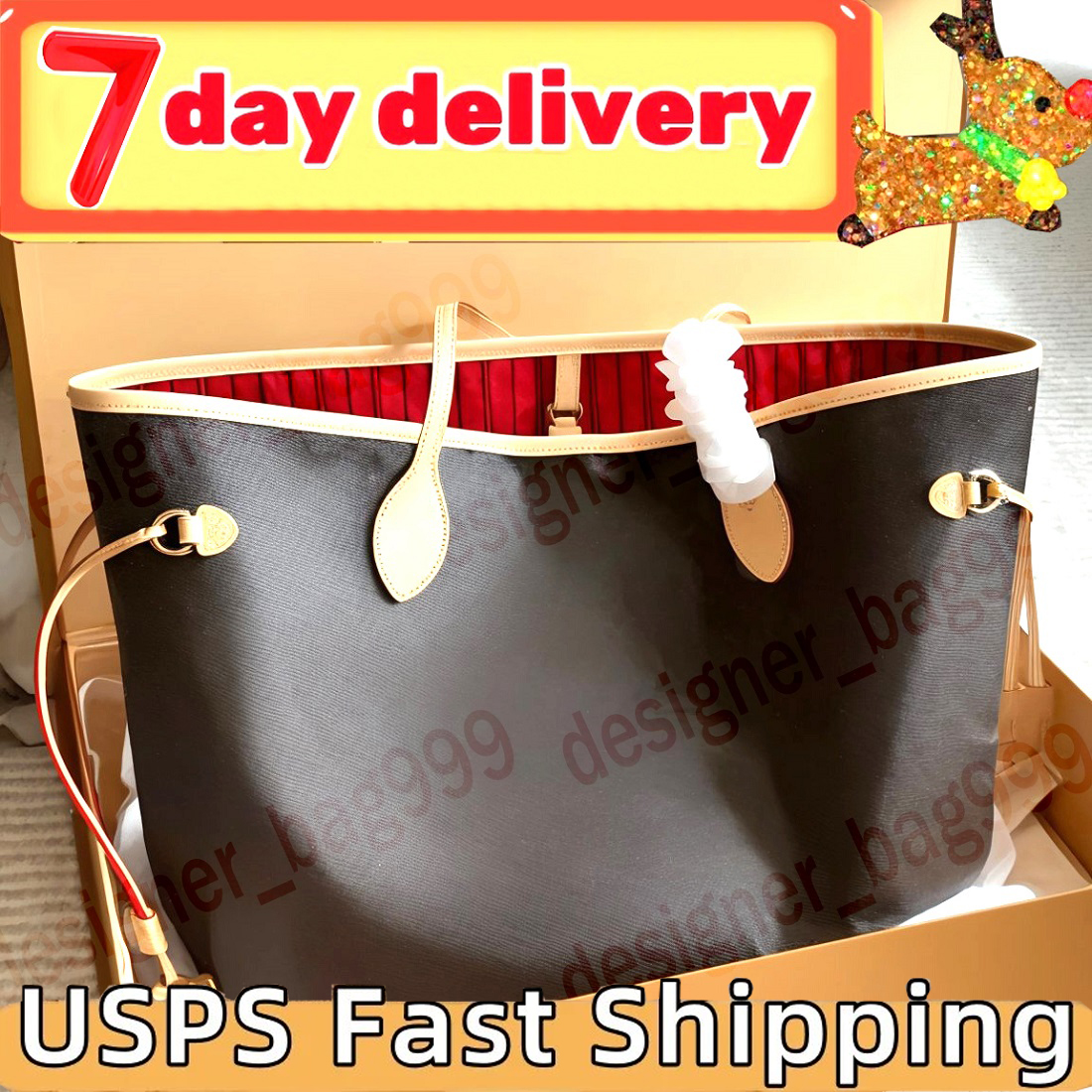 Designer Bag Tote Bag Luxurys Bags Womens handbags Classic ladies designer Messenger composite bag lady clutch bag shoulder tote female purse wallet MM size 10A