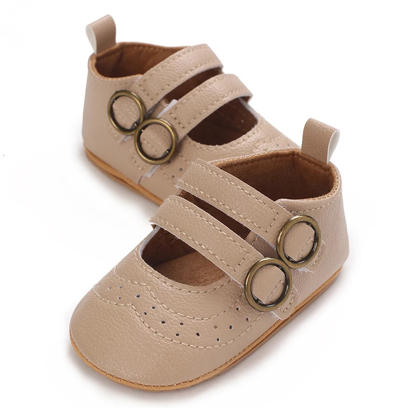 Girl Baby Soft Bottom Bow Princess Wedding Dress Mary Jane Flat Bottom Walking Shoes born Lightweight Baby Sports Shoes 250226