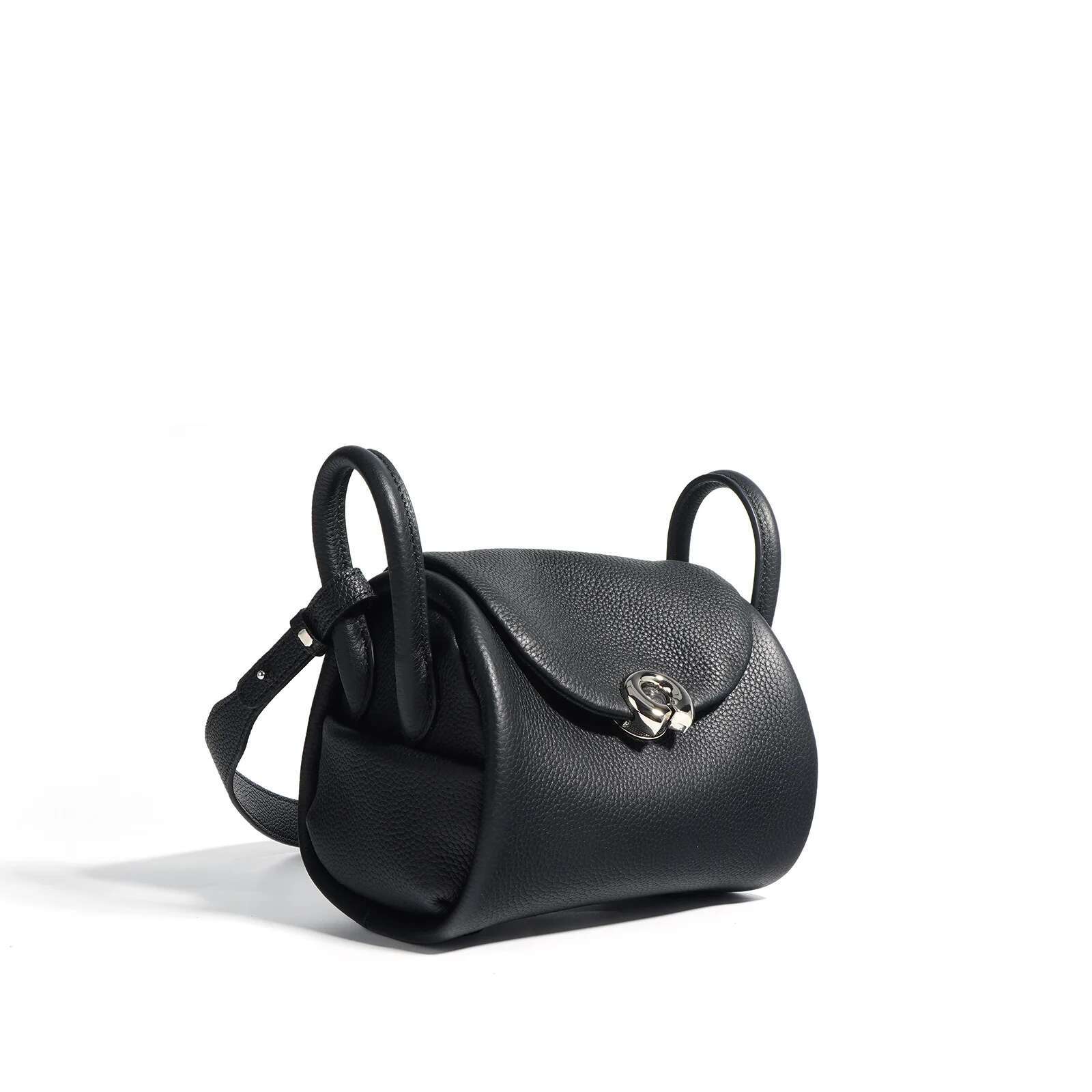 Customizable Real Leather Handbags Hot New Medicine First Layer Cowhide One Shoulder Handbag Female Totes Bags For Women