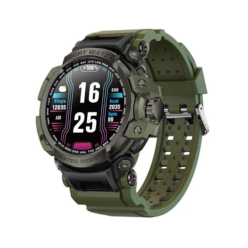 New Smart Watch Men's Bluetooth Call Information Push Health Monitoring Outdoor Three Defense Sports Smart Watch