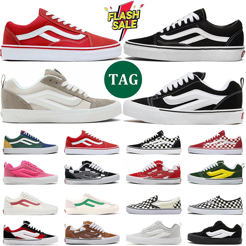 Free shipping designer shoes for men women knu skool casual canvas skateboard sneakers red pink black white yellow mens trainers