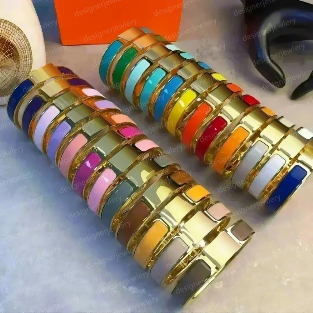 High Quality Designer Bracelet Gold Clic Jewelry Stainless Steel Women Men Classic Unisex Cuff Silver Braclet Bangle Simple Button Fashion Bracelet Designer Gifts