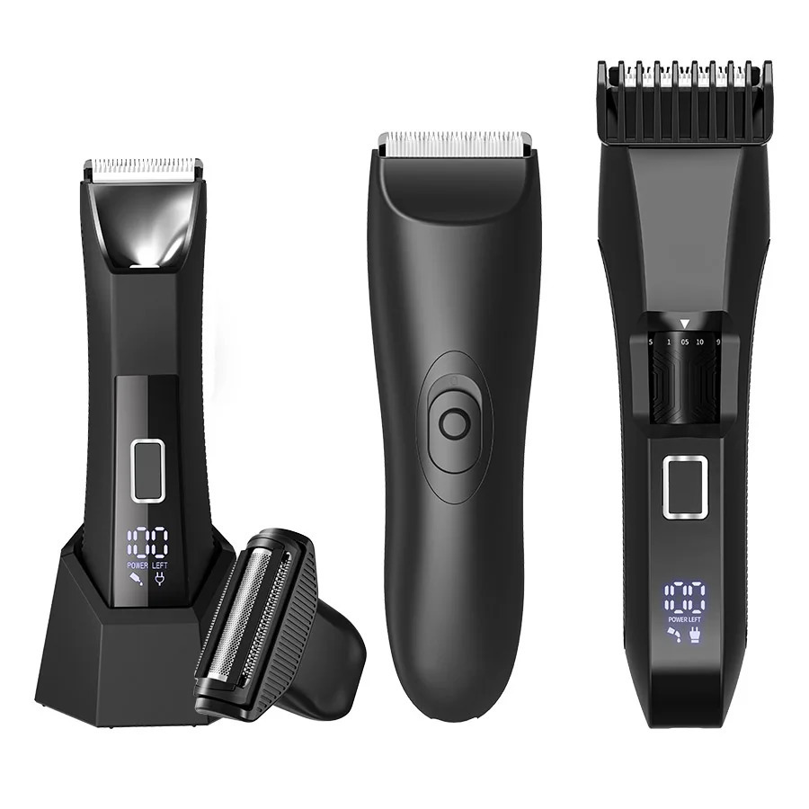 Professional Body Hair Trimmer Groin Body Manscape Trimmer For Men Electric Ball Shaver Groomer Pubic Grooming Clipper Male R 250226