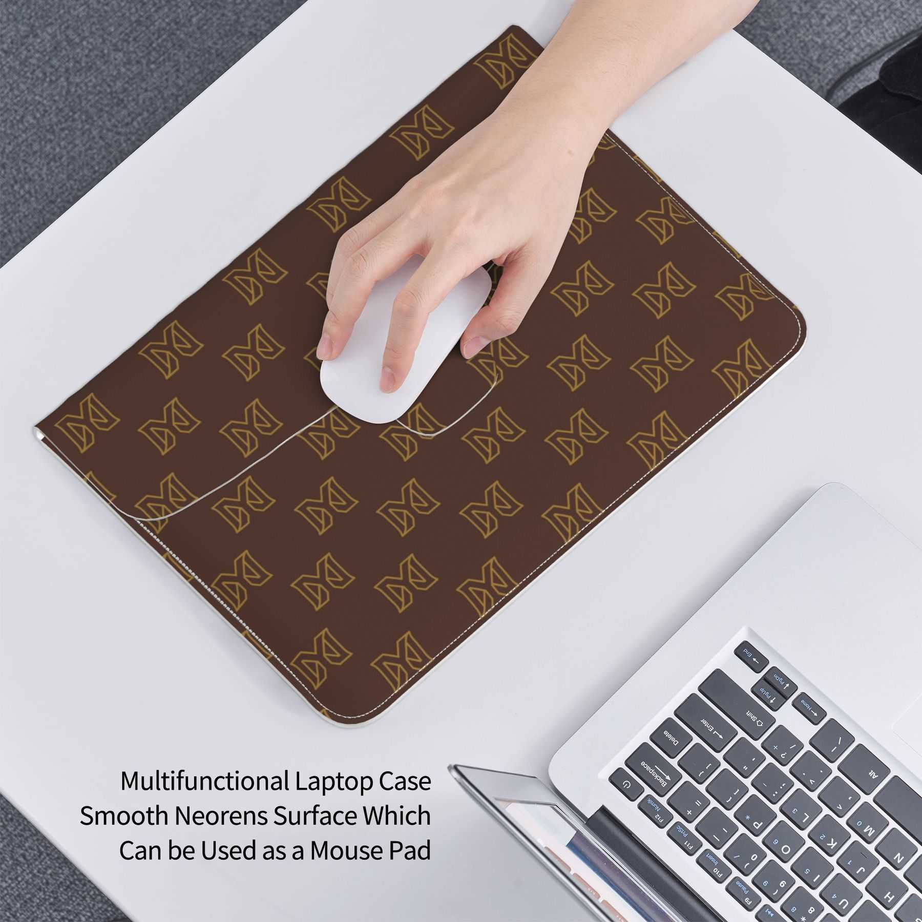 NXY Laptop Bag For Notebook Cover Shell Accessories Unisex Sleeve Envelope PU Leather Sleeve Case Large Capacity Laptop Shoulder Bag Hip