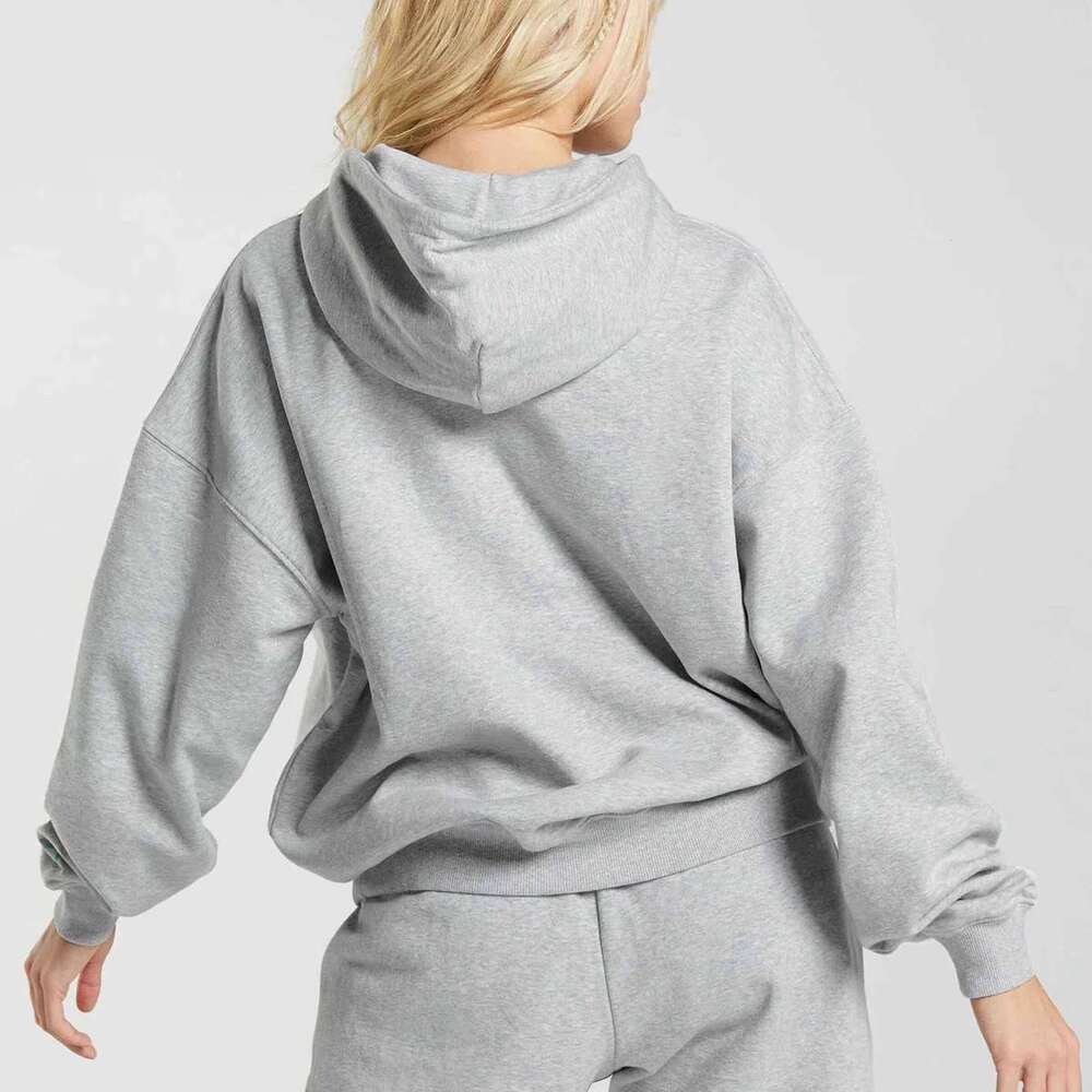 Women's Casual Long Sleeve Solid Lightweight Pullover Tops Loose Over Women's Hoodies Sweatshirt For