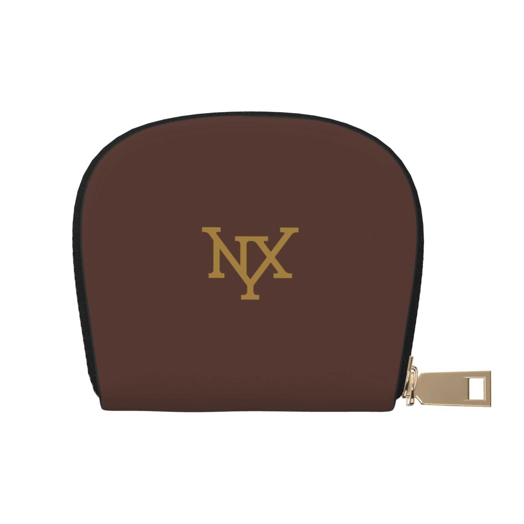 NXY Business Card Holder Wallets Fashion Credit Card Holder Womens PU Leather Shell Card Bag High Quality Coin Purse With Zippers Hip