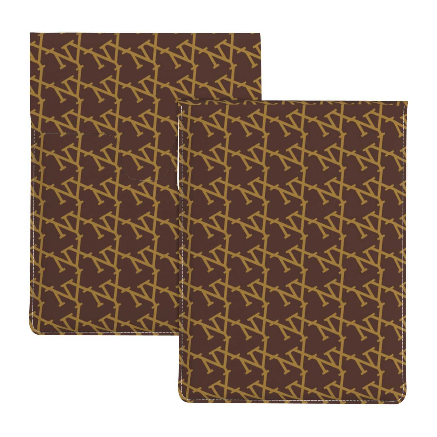 NXY Leather Laptop Sleeve Large Capacity Laptop Sleeve Case Pouch For Notebook Cover Bag Solid Color Tablet Storage Bag Hip