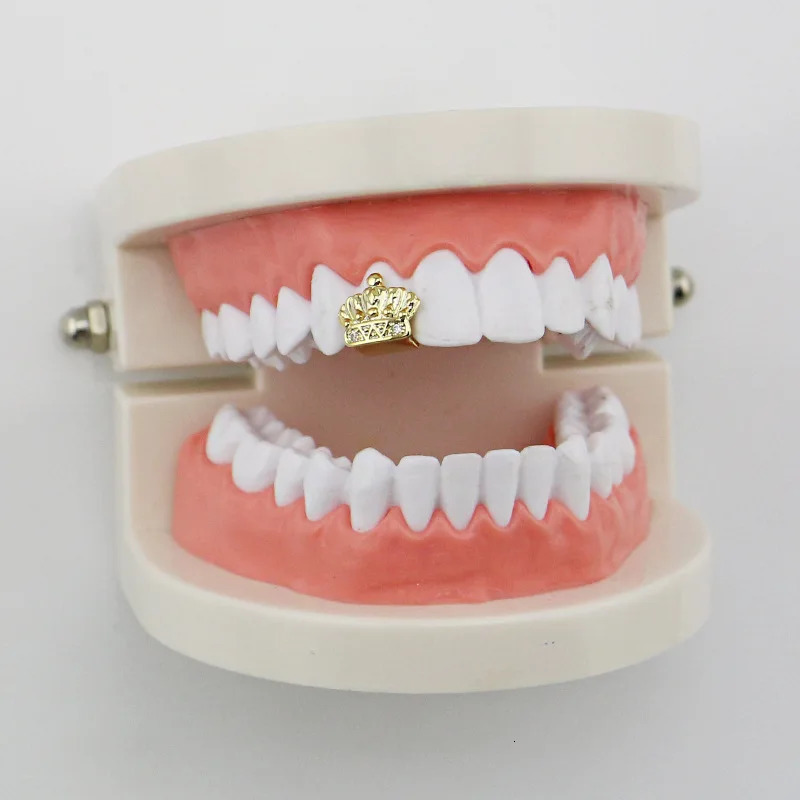 Many Shape Teen Top Bootom Dental Mouth Caps Role Playing Party Rap Singer Hip Hop Jewelry TG074 250220