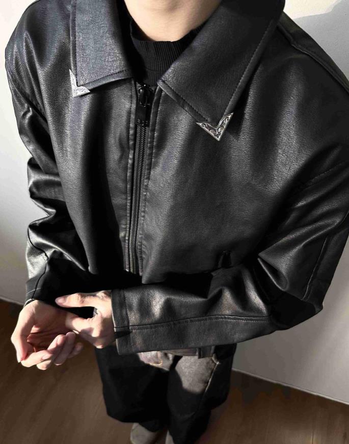 A Niche Spotted Coffee suede A2 Flying Jacket 240802