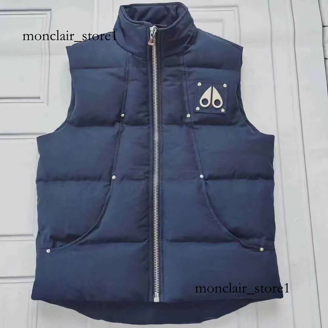 aaaa 2025 Moose New Canadian moose Vest For Couples Knuckle Veste Warm And Thick Cotton Vest Knuckle Gilet Coat Women Puffer Doudoune Jacket knuckle coat 7be af2