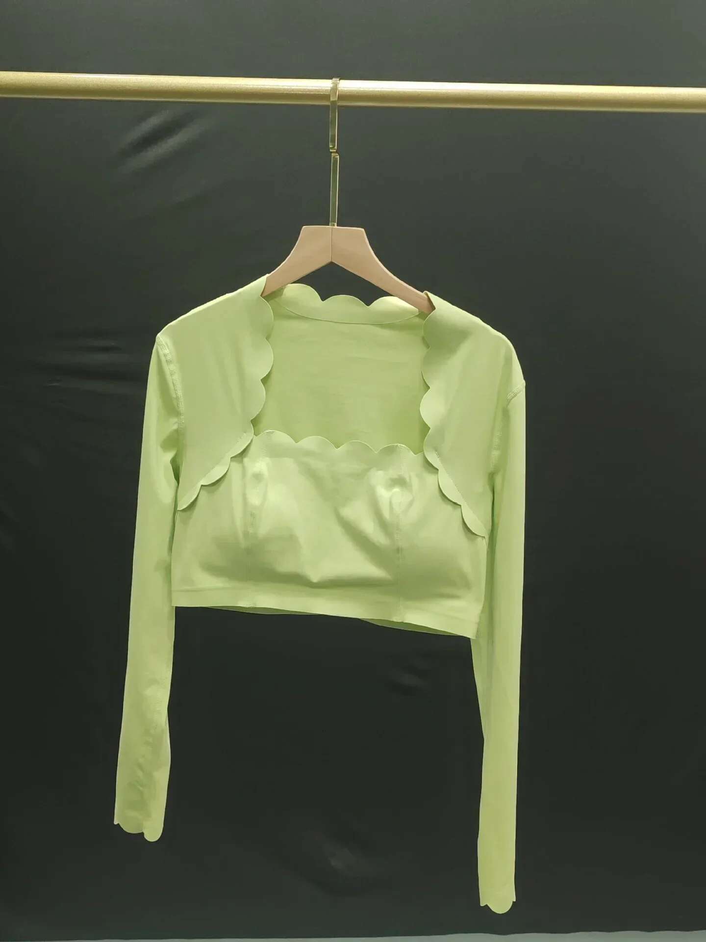 Yoga Sports Long Sleeve Lace Square Collar Elastic Tight Fast Drying Fiess Training Top Pant Sets Women's Tracksuit