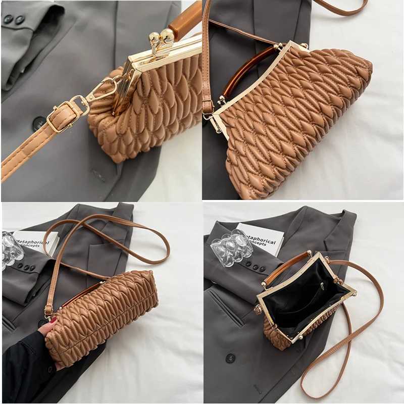 New Arrival Womens Evening Clutch Exquisite Luxury Designer PU Leather Party Clutch Bag Female Shoulder Bag Purses Handbag Wedding Banquet T250227