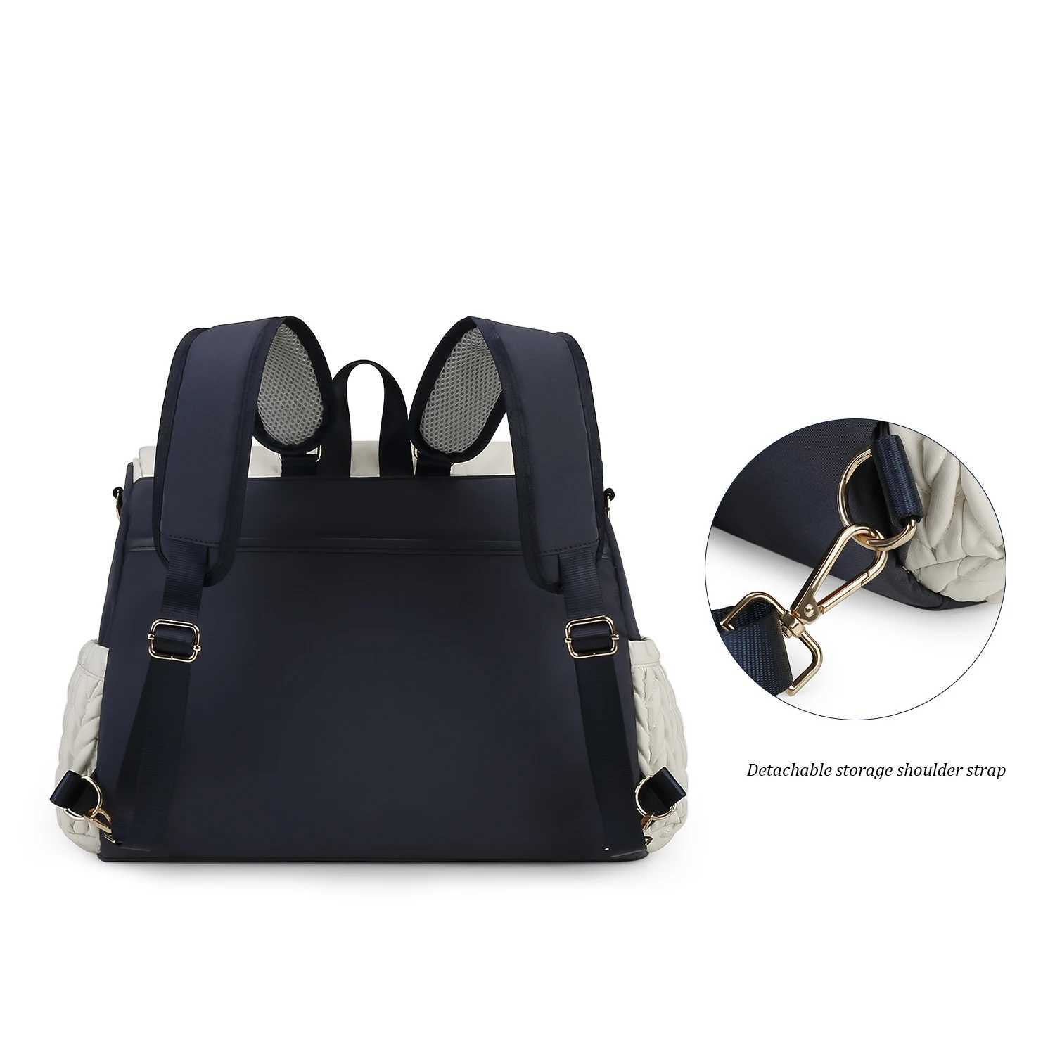 Diaper Bags Mommy bag single shouldermultifunctional. Mommy bag detachable straps large capacity Y250227FNYL