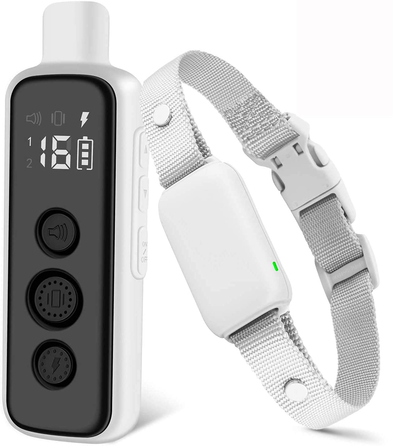 Waterproof Rechargeable Dog Electric Training Collar with Remote for Small Medium Large Dogs with Beep,