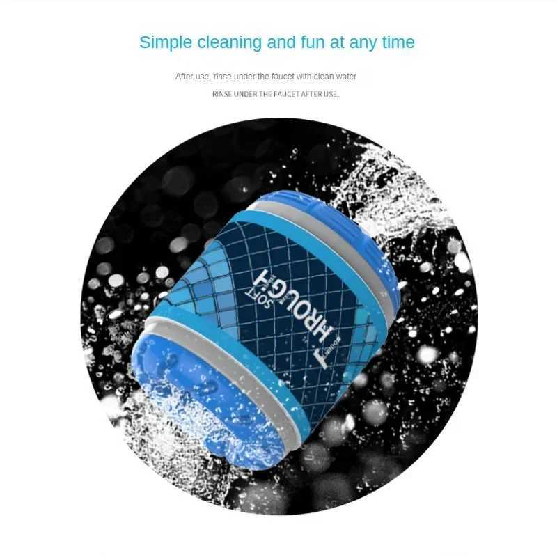 Blowjob Male Masturbator Cup Artificial Vagina Dual Channel Erotic Sex Toys For Men Pocket Pussy Glans Stimulator Adult ProductsXJ250227