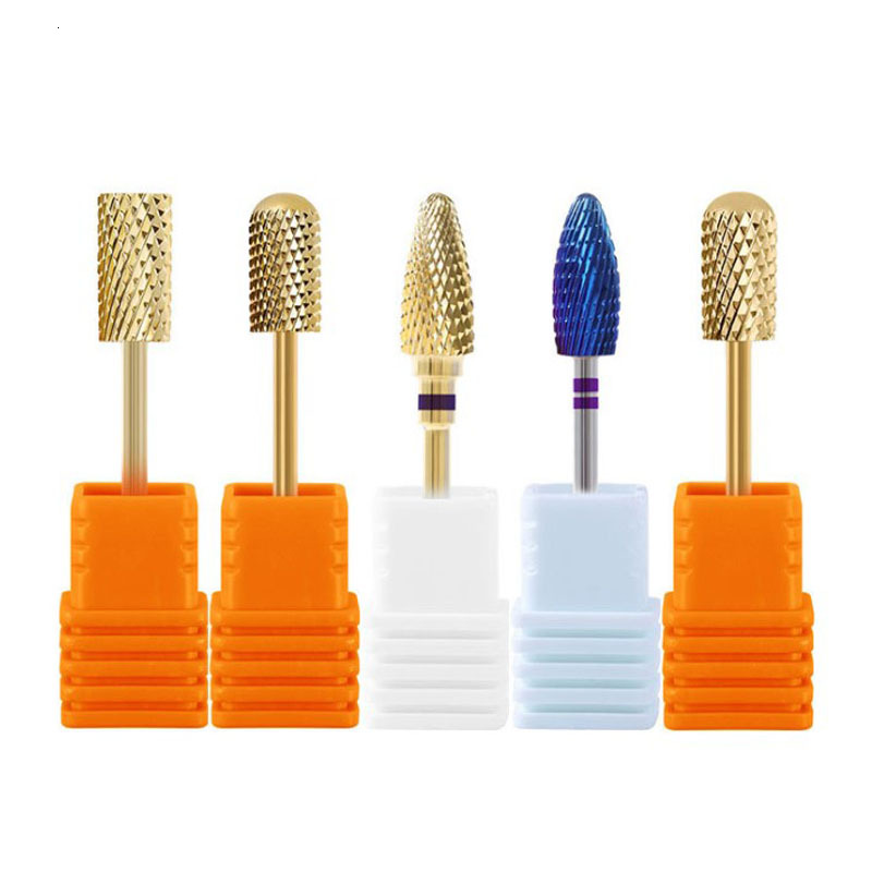 High quality Electric Nail Art Drill Tungsten Carbide Grinding Head For Manicure milg cutters Polishing Tools