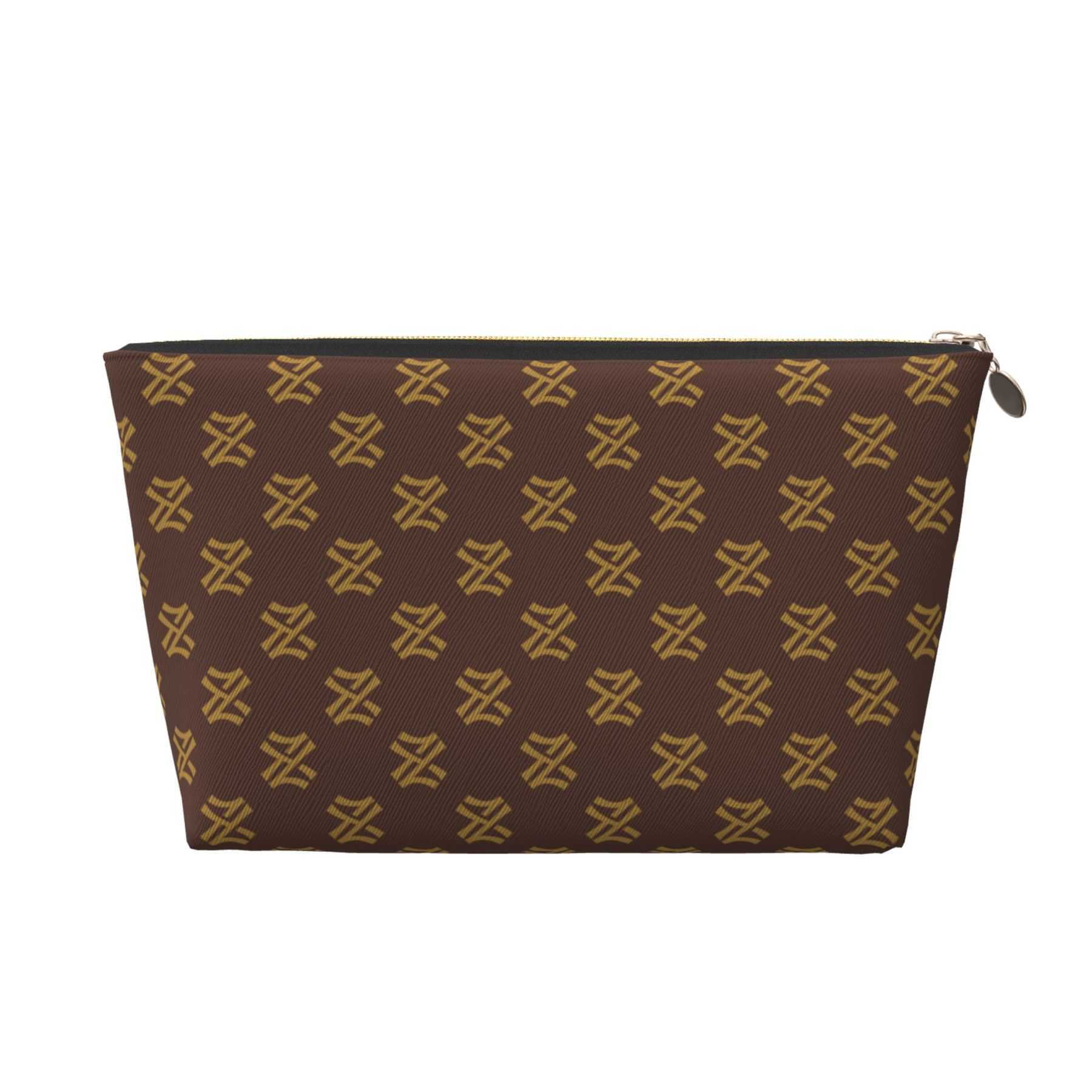 NXY Women Leather Travel Toiletry Bag Vintage Makeup Bag Designer Cosmetic Pouch Lady Luxury Clutch Wash Toiletry Bags 250227