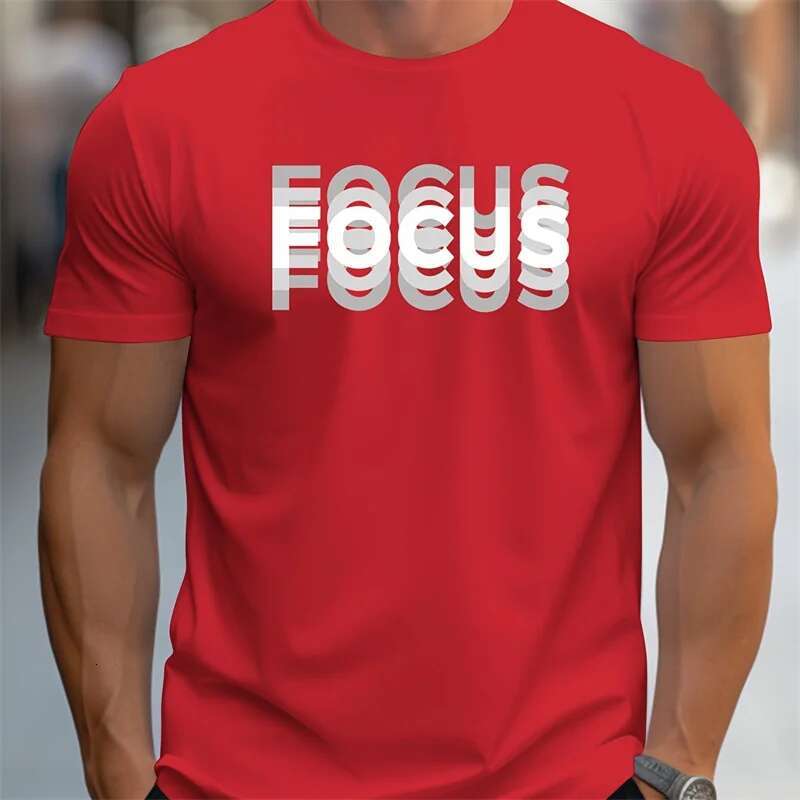 Fashionable Letter Printed Pattern T-shirt Summer New Designer T-shirt Trendy Short Sleeved Simple Casual 3D Printed T-shirt O-neck Street Oversized T