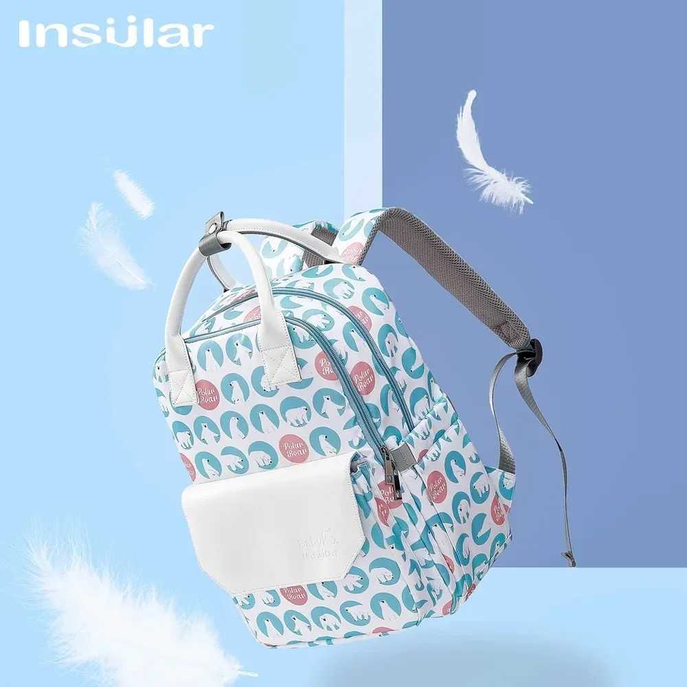 Diaper Bags Diaper Bag Backpack Cart Baby Bag Nappy Bag Mommy Maternity Packs Maternity Supplies Y250227OKU9