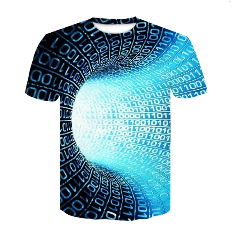 2025 New Designer Fashion Trend Versatile Free Shipping 3D Digital Printed Short Sleeved Loose Casual Adult Men's T-shirt