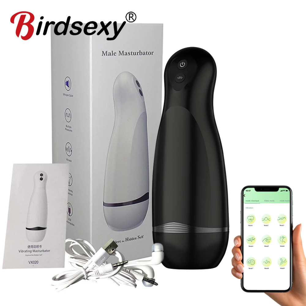 APP Remote Automatic Sucking Male Masturbator Cup Real Vagina Vibration Blowjob Masturbation Heated Sex Machines Toys For Man 250227