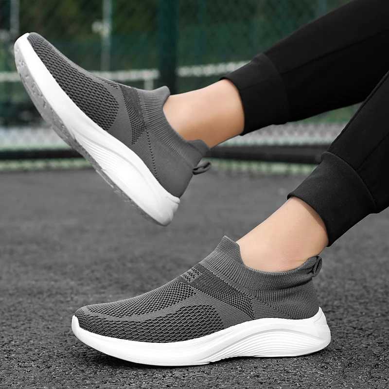 New 2023 Summer Shoes For Man Loafers Breathable Mens Sneakers Fashion Comfortable Casual Foot Tennis Mens Shoes Mens Z250227